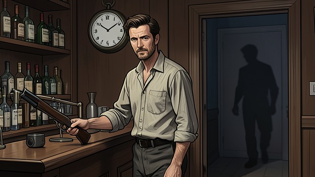 A Brief Decision to Stop from "Needful Things". A Brief Decision to Stop Anger moderated Henry considers retrieving a hidden shotgun and confronting Hugh, then decides against it.