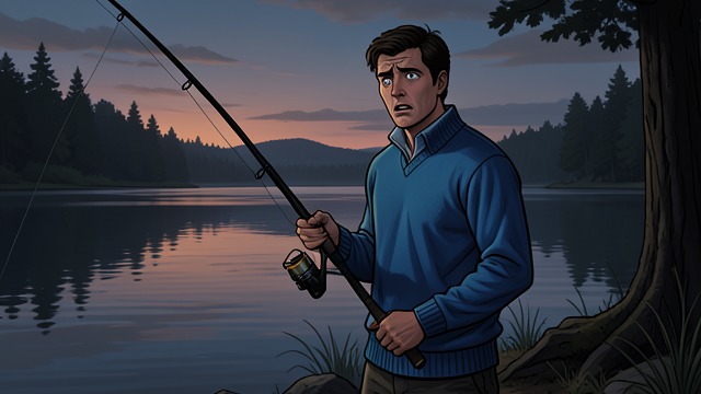 Fear of the First Cast from "Needful Things". Fear of the First Cast The rod stays unused Norris takes the Bazun to Castle Lake but fears a large fish could break it.