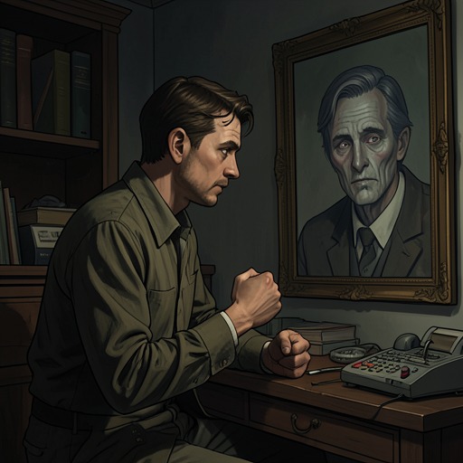 Grief, Guilt, and Letting Go from "Needful Things". This flow traces Alan’s movement from obsessive self-blame toward acceptance of uncertainty and renewed connection with Polly.