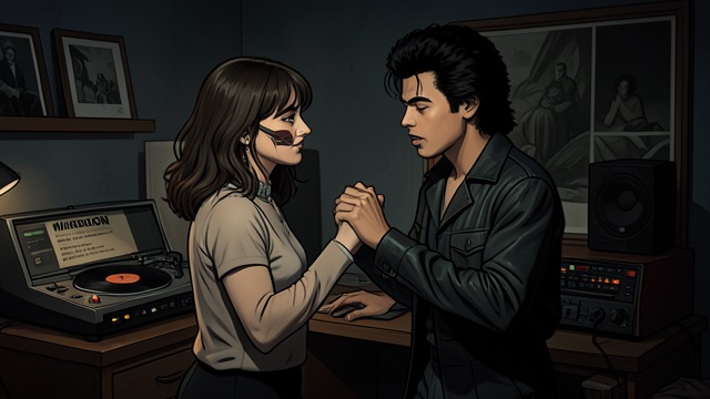 The Kiss That Wasn’t Right from "On the Come Up". Testing an Old Feeling Comfort crosses a boundary Malik and Brianna dance to Michael Jackson and kiss after a moment of closeness.