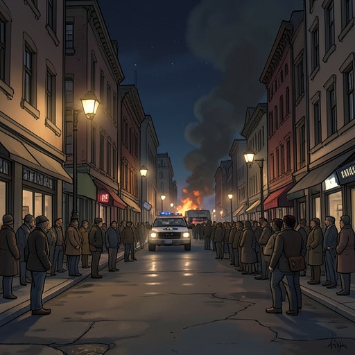 A City’s Violence Reaches Home from "On the Come Up". This flow traces how neighborhood violence, police action, and the aftermath of unrest shape Brianna’s sense of safety and possibility.