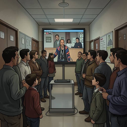 The Story of the School Video from "On the Come Up". This flow traces the competing uses of the school incident footage, from a misleading clip to a possible tool for collective advocacy.