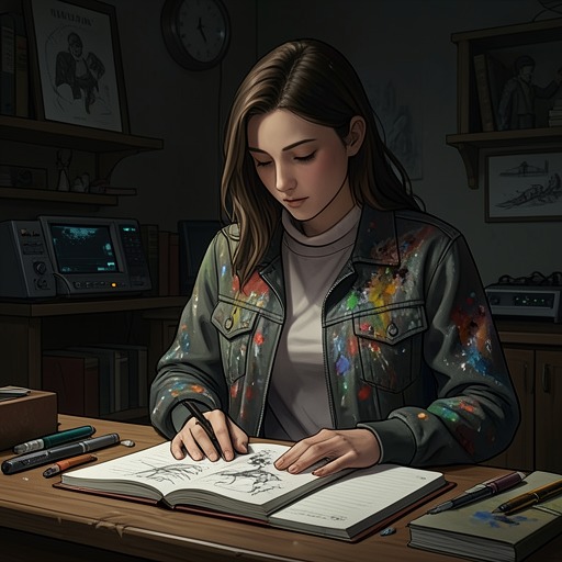 Brianna’s Artistic Identity from "On the Come Up". This flow traces Brianna’s struggle to separate her own voice from inherited reputation, marketable stereotypes, and other people’s interpretations.