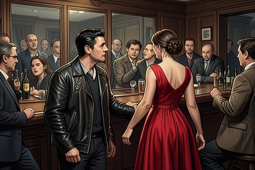 Daniel’s reunion with Alicia at the Ducks from "Dark Lies the Island". Daniel’s reunion with Alicia at the Ducks is a brief, painful meeting in which a supposedly chance encounter makes the past feel present again.