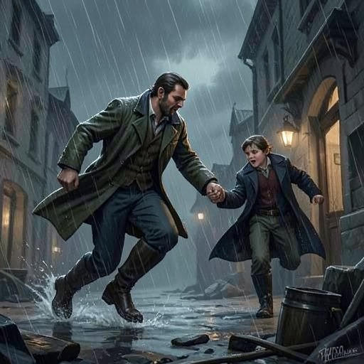 The Roadside Father’s Flight from "Dark Lies the Island". A wanted father fleeing Cork takes shelter with Evan the Head’s household, becomes trapped in a coercive arrangement, and escapes to preserve the hope of…