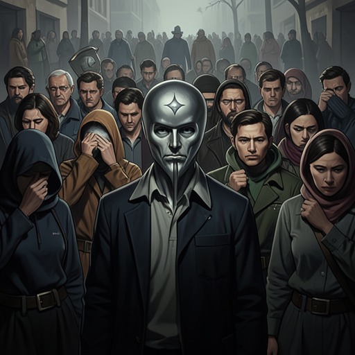 Hiding and Being Seen from "Dark Lies the Island". Several characters seek privacy or invisibility, yet their bodies, fears, and actions keep making them visible to others at decisive moments.