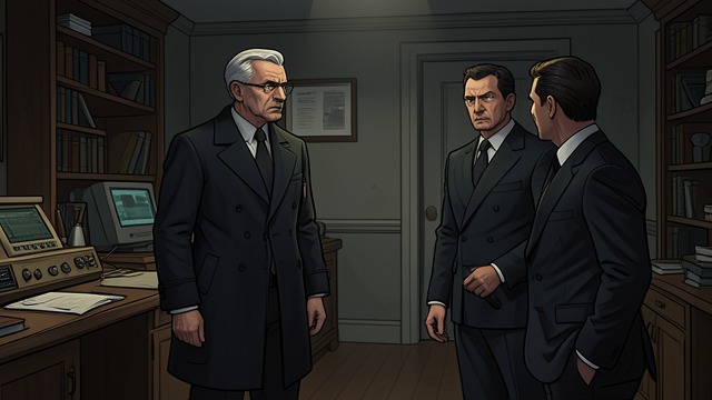 The Plan Breaks from "The Maltese Falcon". The Plan Breaks The captive vanishes Wilmer escapes from the apartment during the confusion surrounding the false falcon.