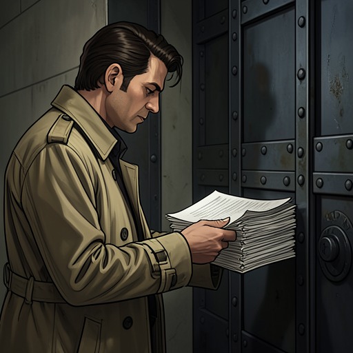 Truth, Evidence, and the Lie from "The Maltese Falcon". The investigation distinguishes performed confession, persuasive stories, physical clues, and finally the admissions that allow Spade to identify the killers.