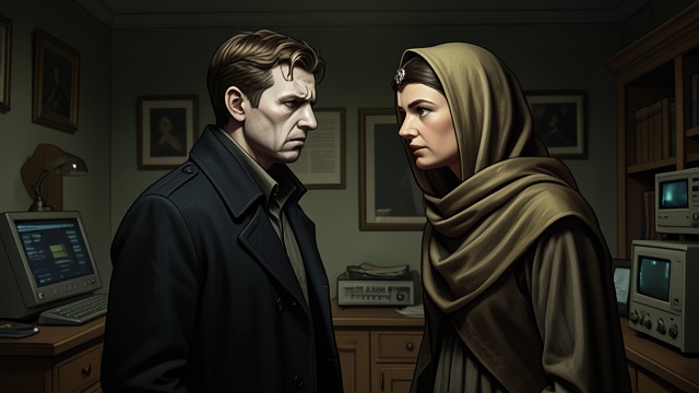 Blame in the Crisis from "The Nose". Blame in the Crisis Revenge Imagined Kovaloff suspects the Colonel’s wife of using sorcery to punish his hesitation.