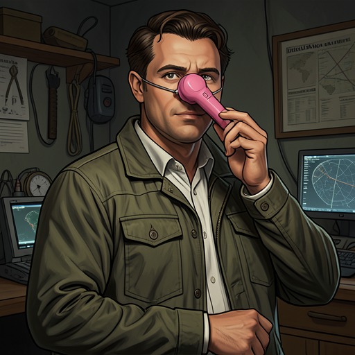 Kovaloff and His Nose from "The Nose". This flow follows the intimate bond between Kovaloff and a body part he values both as part of himself and as a condition of social participation.