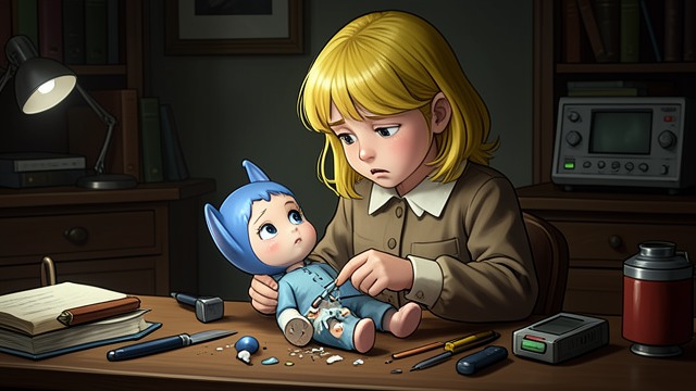 The Unwanted Doll from "The Bluest Eye". A Gift That Teaches The doll as instruction Claudia receives blue-eyed, yellow-haired dolls as if adults already know what every girl should desire.