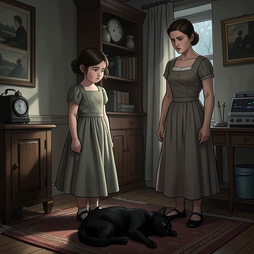 Junior, Pecola, and Geraldine’s House from "The Bluest Eye". This thread traces Junior’s invitation and cruelty, the black cat’s death, and Geraldine’s decision to expel Pecola from a home whose order excludes her.