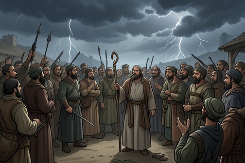 以色列人向撒母耳请求立王 from "Common Sense". The Israelites’ demand for a king is the pivotal scriptural episode through which Thomas Paine argues that monarchy begins in a people’s rejection of divine…