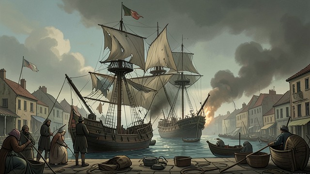 A Vulnerable Coast from "Common Sense". A Vulnerable Coast Maritime Exposure Paine warns that a hostile vessel could threaten coastal towns and commerce.