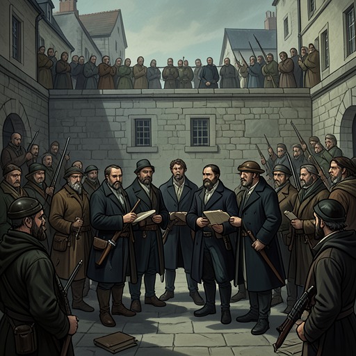 The Battle Over Reconciliation from "Common Sense". This flow traces reconciliation’s rise as an apparent remedy and its collapse under Paine’s analysis of distrust and irreparable conflict.