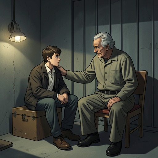 Sonny Lofthus and Johannes Halden from "The Son". This flow traces the quiet bond between Sonny and Johannes as Sonny’s reputation for listening gives the older prisoner a place to confess, seek forgiveness…