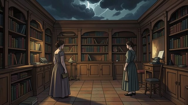History Under the Floor from "The Canterville Ghost". History Under the Floor The stained library Mrs. Otis notices the Canterville bloodstain and asks for its removal, while Mrs.