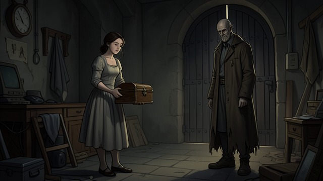 The Returning Daughter from "The Canterville Ghost". The Returning Daughter Absence and alarm Virginia disappears with Sir Simon, leaving her family to search the grounds and question where she could have gone.