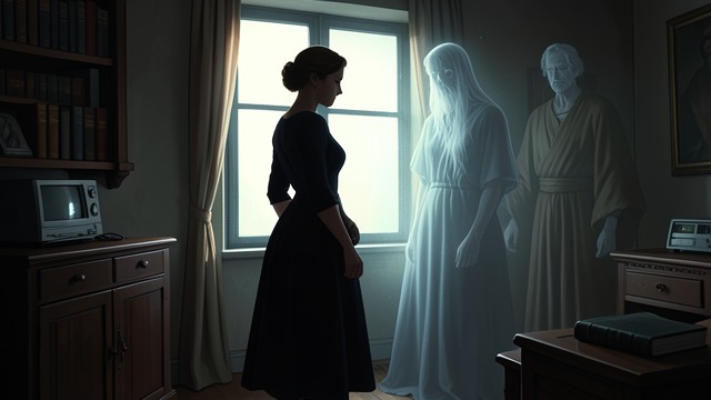 Love Carried Forward from "The Canterville Ghost". Love Carried Forward The past remains present Virginia tells Cecil that Sir Simon helped her understand why love is stronger than life and death.