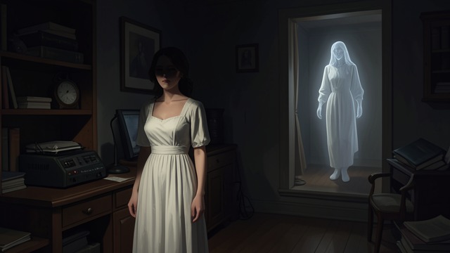 A Mystery Remains Private from "The Canterville Ghost". A Mystery Remains Private An experience not explained Cecil asks Virginia what happened when she was alone with Sir Simon, but she says she cannot tell him.