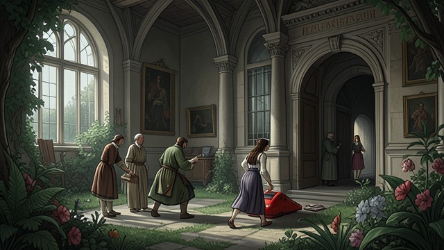 An Unexplained Disappearance from "The Canterville Ghost". An Unexplained Disappearance The family’s fear Virginia is absent when called to tea, and her parents initially expect to find her in the garden.