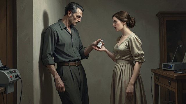 Medicine for a Specter from "The Canterville Ghost". Medicine for a Specter A groan becomes illness Sir Simon’s laugh fails to frighten the family, and Mrs. Otis offers him a remedy for indigestion.
