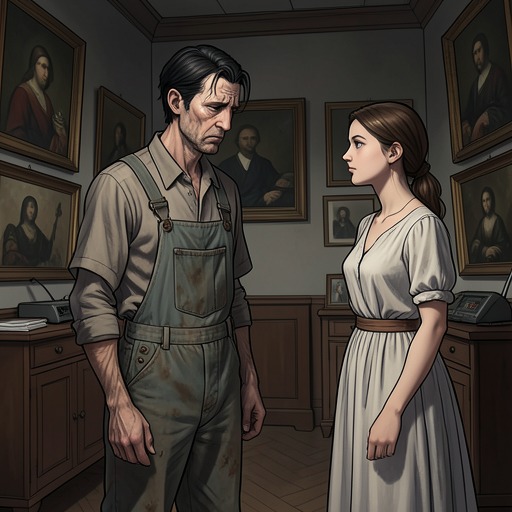 Virginia’s Care for the Excluded from "The Canterville Ghost". This flow explores how Virginia’s attention to the ignored and misunderstood Sir Simon contrasts with the household’s comic treatment of him.