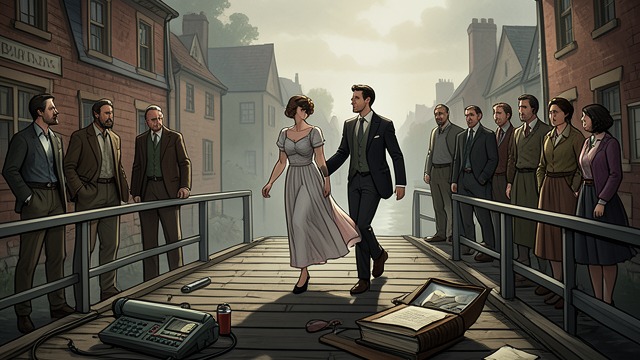 The Road Divides from "Fatherland". The Road Divides Charlotte Crosses The guards wave Charlotte through without searching her.