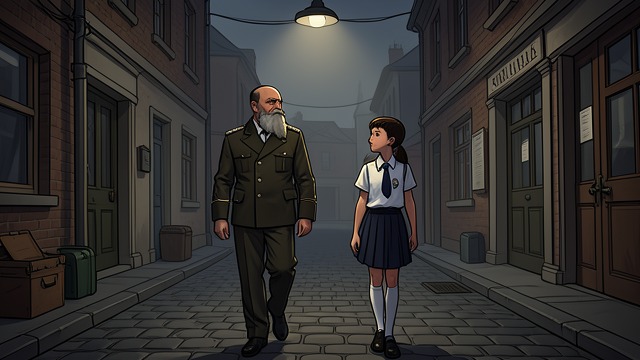 A Carefully Planned Visit from "Fatherland". A Carefully Planned Visit Limited Time Together March collects Pili for a rare school-holiday outing.