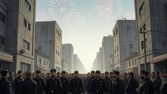 被训练服从的社会,《祖国》中的场景。生日之城 强制庆典 旗帜、广播、游行和烟火将阿道夫·希特勒的生日变成一场公共仪式。人们不仅被要求出席,还必须表现得热情洋溢。 庆典背后的惩罚 对那些无法乐在其中之人的威胁,揭露了集体欢庆背后的强制力量。这场庆典既是一场表演,也是一次服从测试。