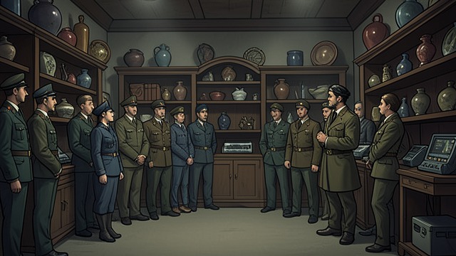 A Private Collection Discovered from "Fatherland". A Private Collection Discovered A Hidden Room The Gestapo reveals looted artworks concealed in Buhler’s villa.