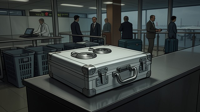 A Case Left Behind from "Fatherland". A Case Left Behind The Return Flight Luther returns to Berlin from Zürich carrying a locked doctor’s case.