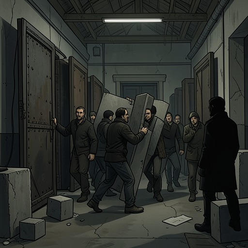 The Operation to Destroy Evidence from "Fatherland". This flow tracks the state’s efforts to remove witnesses, suppress records, and prevent the genocide’s documentary history from reaching the public.