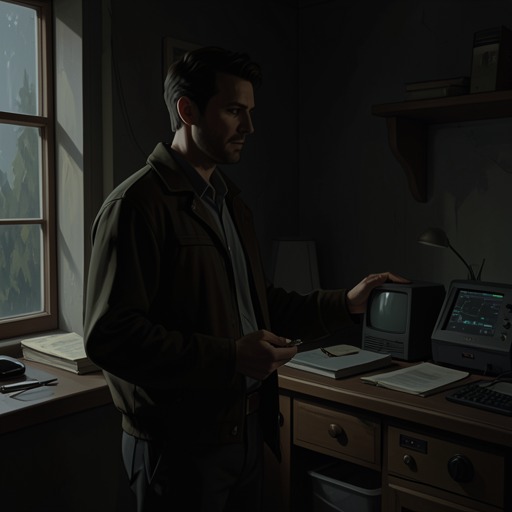 March’s Moral Awakening from "Fatherland". This flow traces March’s movement from professionally limited curiosity to a direct confrontation with his own society’s crimes.