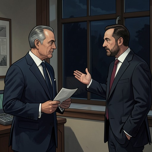 The Contest Over the American Summit from "Fatherland". This flow shows how the approaching summit turns historical evidence, a defector, and journalistic access into competing political risks.