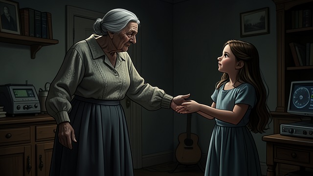 The Grandmother’s Definition from "Big Brother". Family as Shelter A promise of welcome Pandora’s grandmother tells her that family means the people who will always take you in.