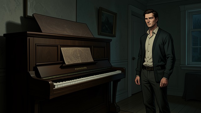 A Missing Piano from "Big Brother". A Contradiction in the Story No playing at home Although the family owns a Yamaha upright Edison once required for visits, he barely approaches it.