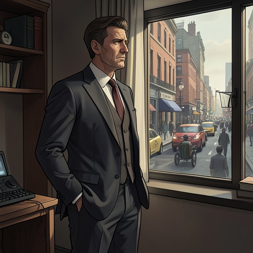 雄心之后的平凡生活，《大哥》中的场景。这条故事线追溯埃迪森从追逐名望、遭遇事业挫折，逐渐转向寻求平凡喜悦的过程，并检验这种转变能否经受复胖的考验。