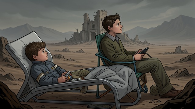 A Rival in the Background from "Ozymandias". A Rival in the Background The Other Hemisphere feared The crew imagines a rival power returning to space and acquiring any useful discovery first.