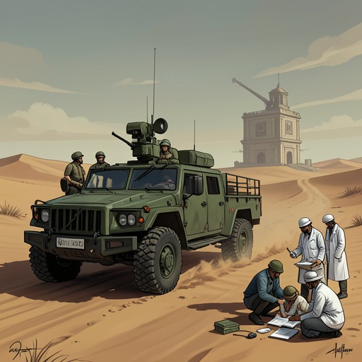 Mattern’s Prospecting Detour from "Ozymandias". This thread follows the military team’s initially reluctant mineral search, which becomes a route to uncovering the scientists’ secret.