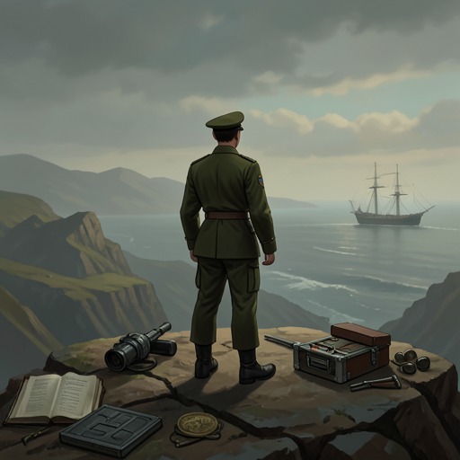 格哈特的不信任，《奥西曼迪亚斯》中的场景。这条故事线追溯格哈特早年对遭人抛弃的恐惧，以及探险队内部分裂的忠诚如何使这种不信任愈发显得有理。