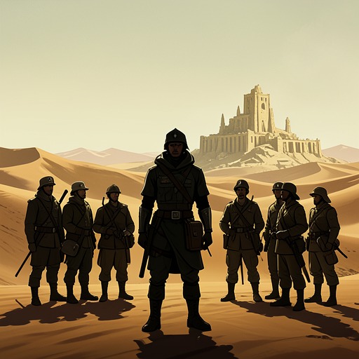 The Expedition’s Changing Mission from "Ozymandias". This thread traces the expedition’s purpose as military procurement, archaeological inquiry, and strategic competition repeatedly collide.
