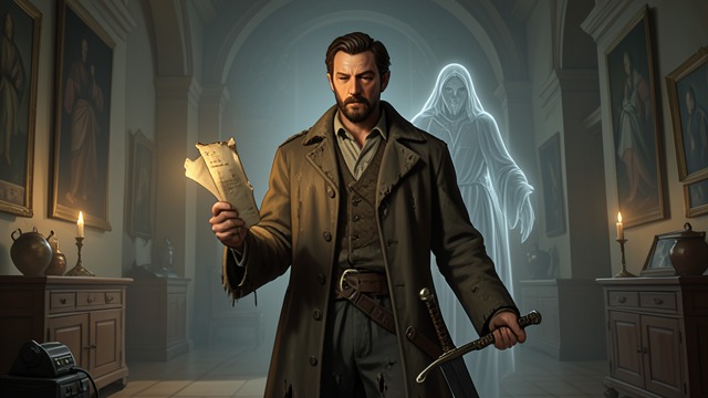 The Heir Proclaimed from "The Castle of Otranto". The Heir Proclaimed Public Confirmation Alfonso's apparition identifies Theodore as the true heir of Otranto.