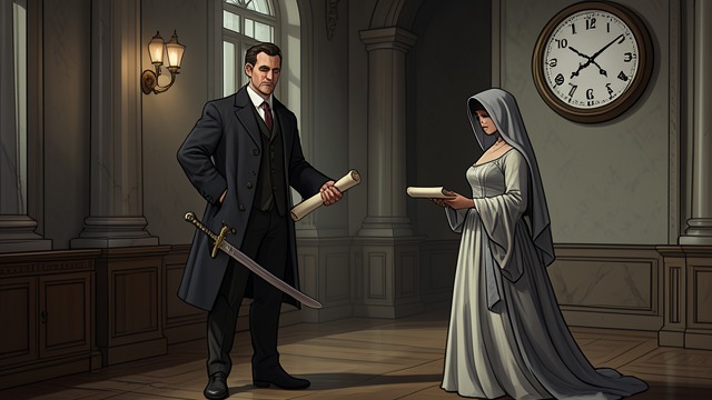 Frederic's Challenge from "The Castle of Otranto". Frederic's Challenge A Claim Made Public Frederic's herald demands Otranto as the inheritance of the nearest blood to Alfonso.