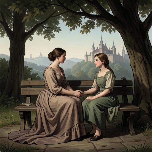 Matilda and Hippolita's Devotion from "The Castle of Otranto". This thread traces the deep maternal bond that guides Matilda's decisions and gives Hippolita strength amid loss.