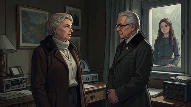 A Childhood Illness from "A Murder Is Announced". A Life Narrowed The Goitre Charlotte Blacklock develops a goitre and becomes intensely self-conscious about her appearance.