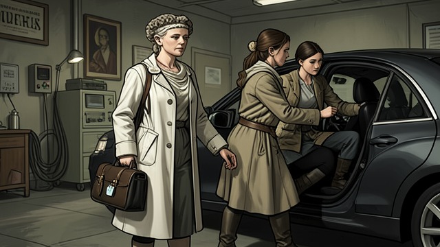 Letitia’s Sacrifice from "A Murder Is Announced". Care Before Ambition Leaving the City Letitia gives up her work with Randall Goedler to care for Charlotte.