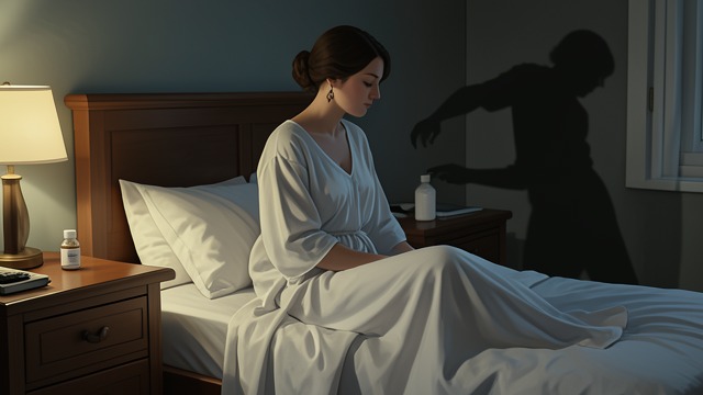 这所房子变得不再安全,《寓所谜案》中的场景。私人空间遭到侵入 卧室成为犯罪现场 莱蒂夏床边存放的阿司匹林里出现了毒药。威胁已从公共的客厅转移到家宅的私密空间。 日常起居变得可疑 服用药片、端上食物或打开一扇门,如今都可能招致致命后果。住在这里的人再也无法信赖熟悉的家常习惯。