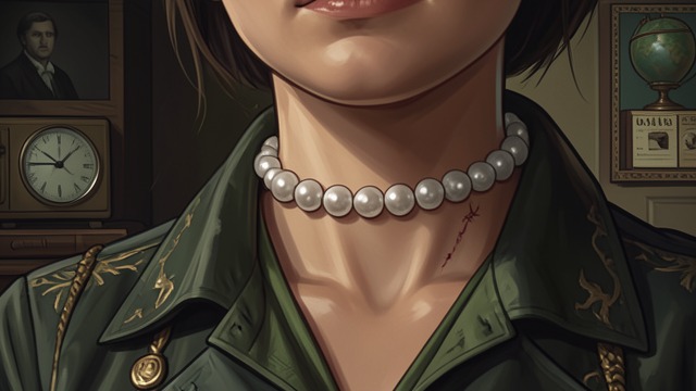 A Scar from Switzerland from "A Murder Is Announced". The Operation’s Trace Goitre Treated Charlotte’s goitre is eventually removed in Switzerland.