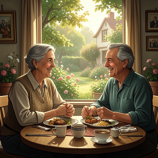 哈蒙夫妇的婚姻,《寓所谜案》中的场景。邦奇与朱利安的恩爱婚姻,为谋杀案调查带来温暖的对照,也让简·马普尔与村庄产生联系。